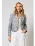 PAULIE PLAID BLAZER