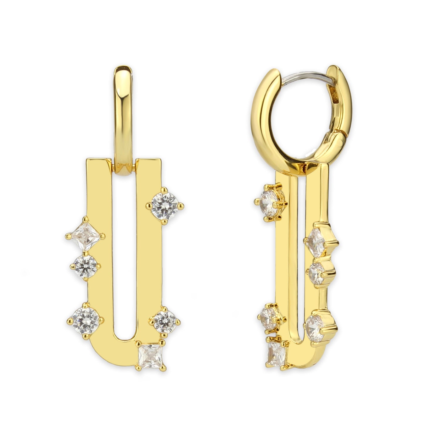 Watch Me Now Link Charm Earring