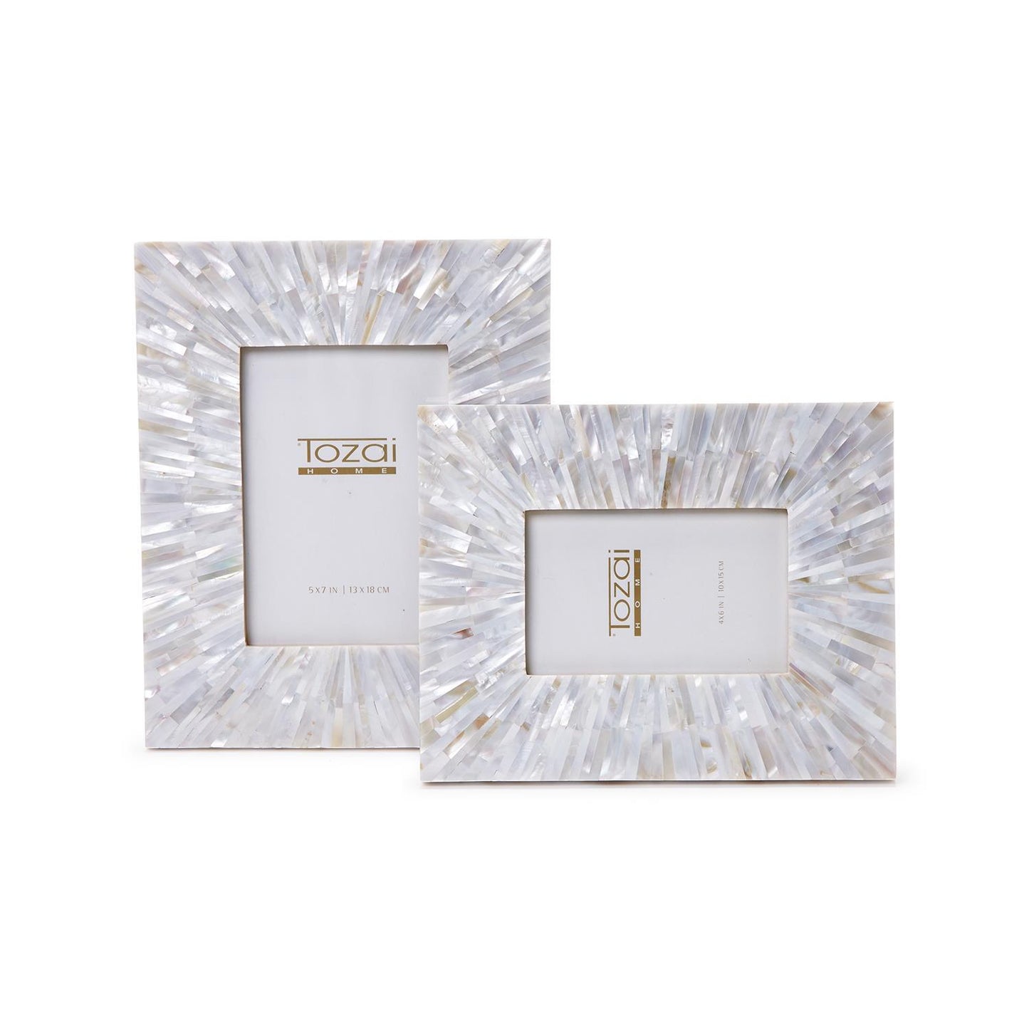 Starburst 5X7 Mother of Pearl Frame