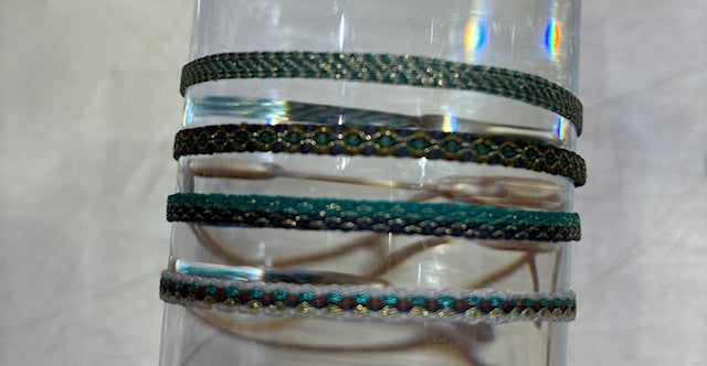 MT40 - 4 Lurex Bracelet Set