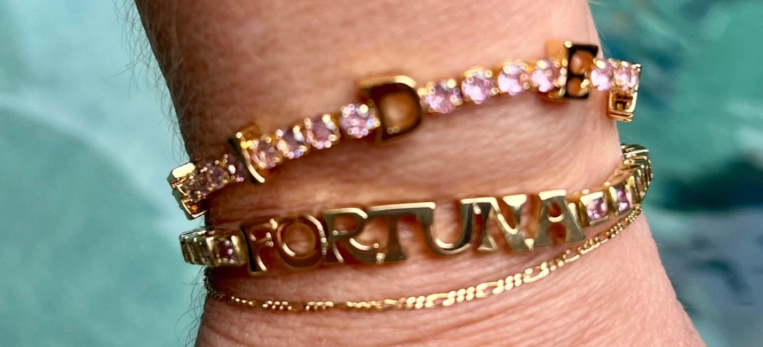 Fortuna Bracelet Pink