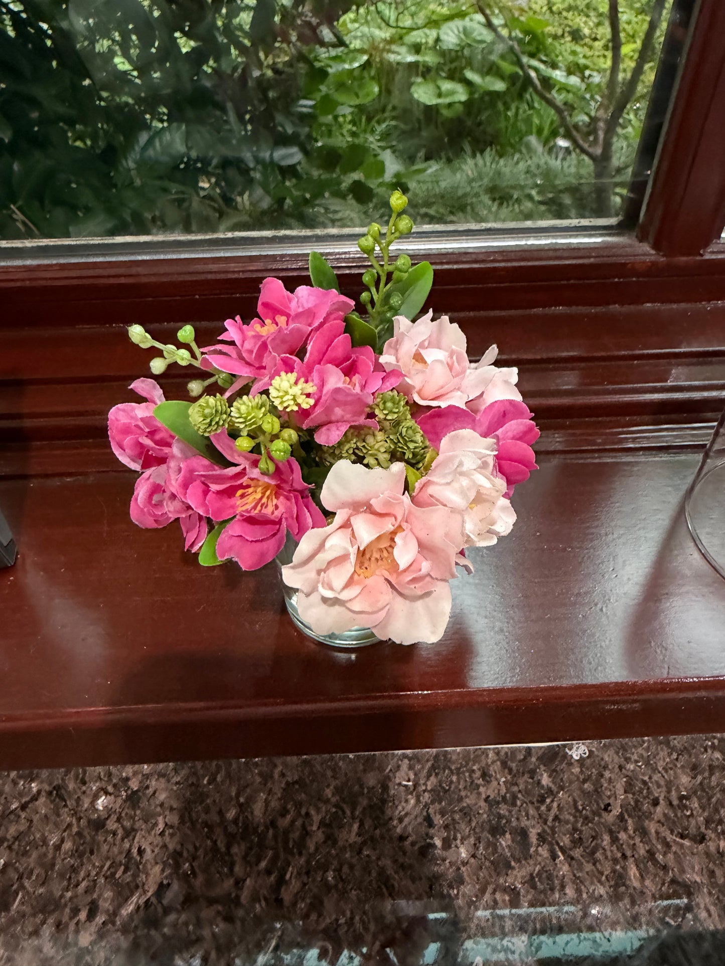 2" Round flower