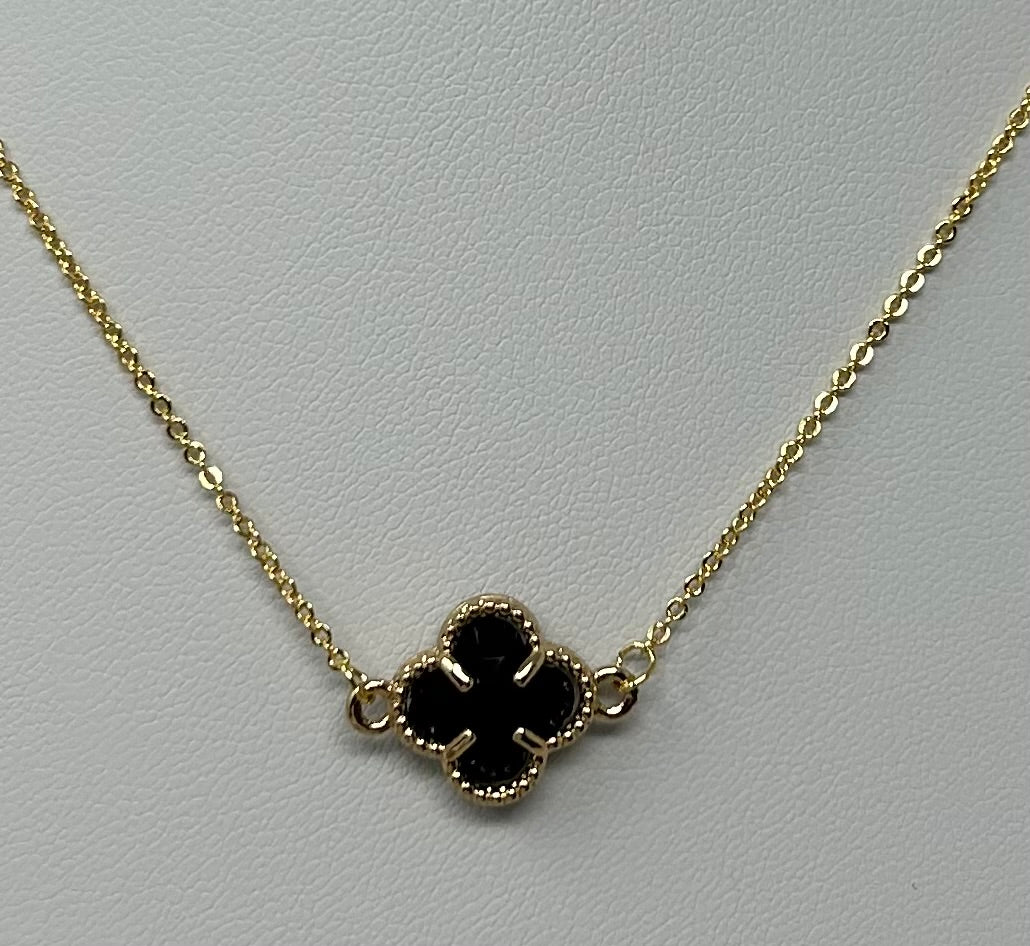 Black Clover Necklace