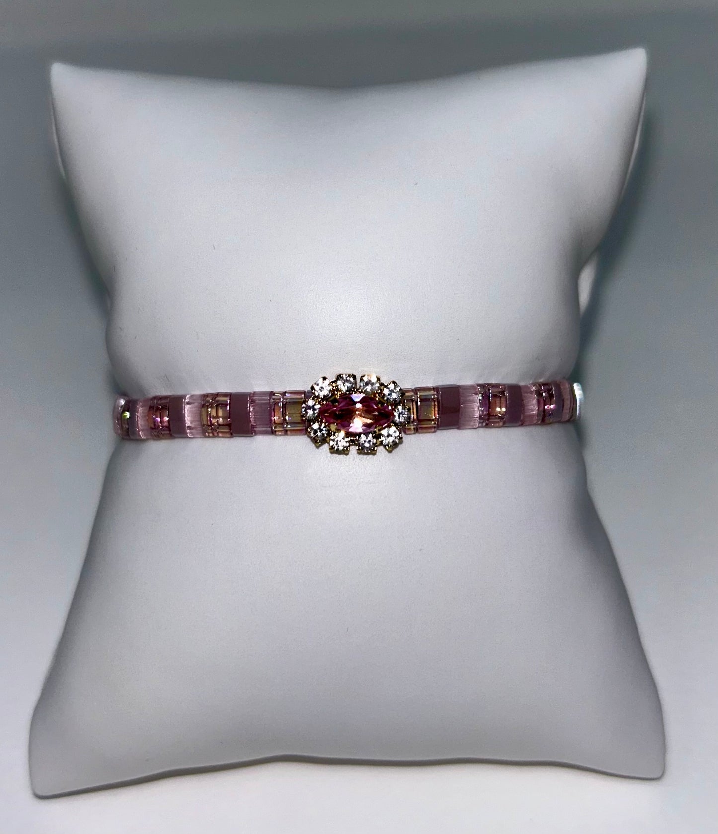Lavendar/Lgt Purple Mix Bracelet