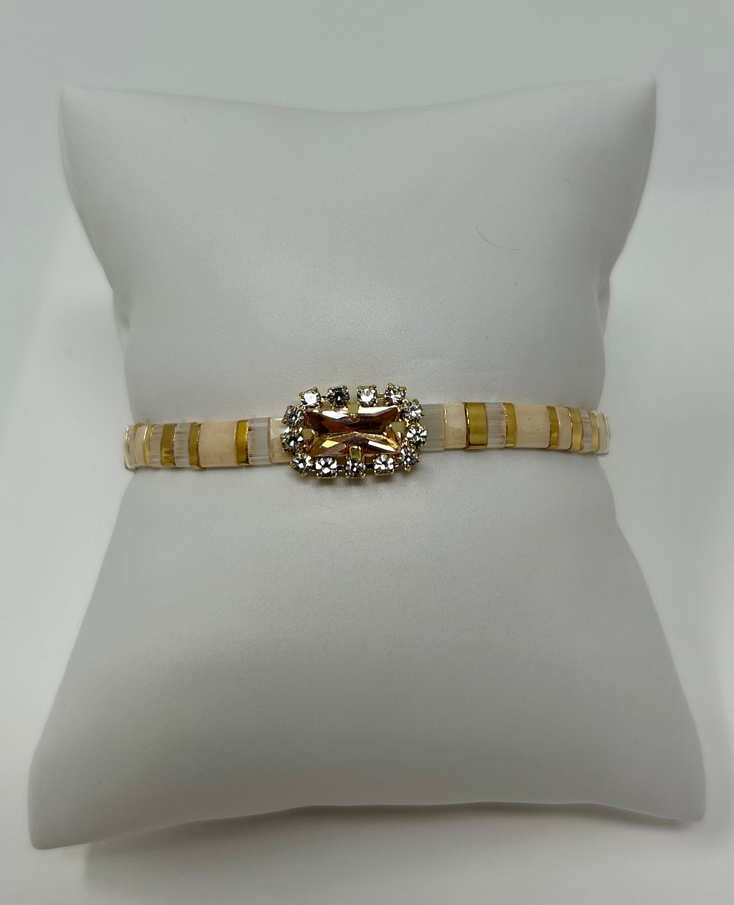 Peach Neutral mix Bracelet