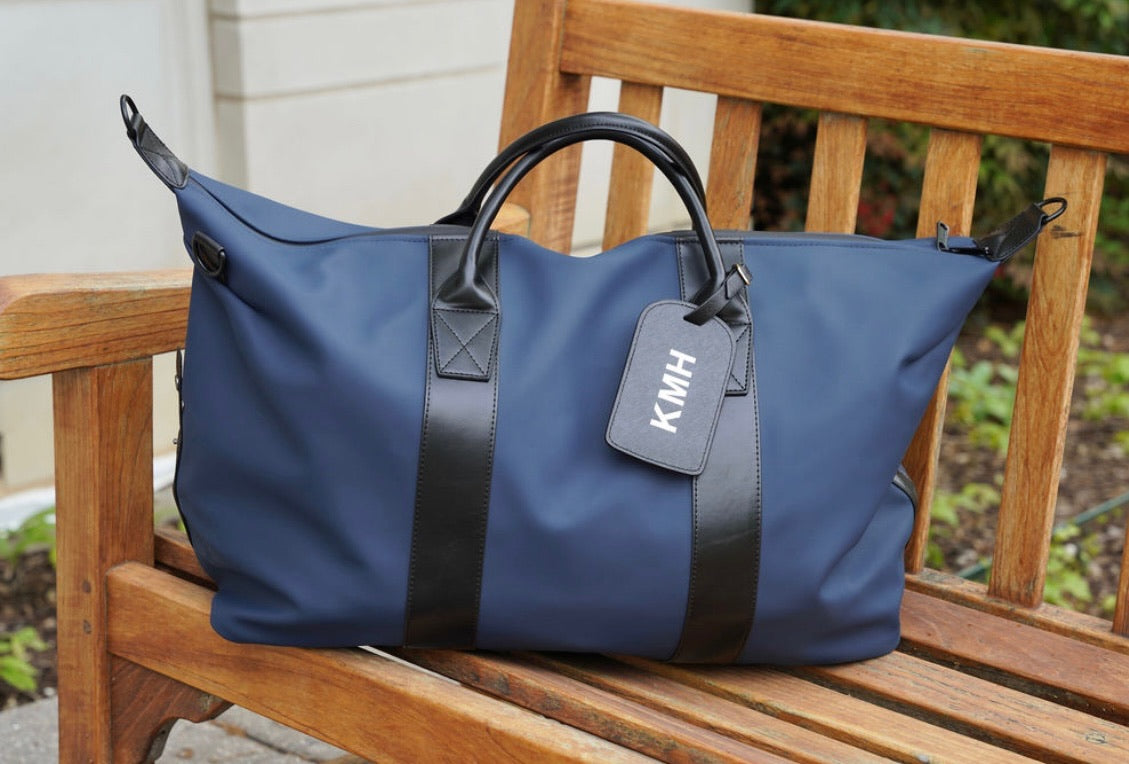 Hudson Duffle Bag with Monogram