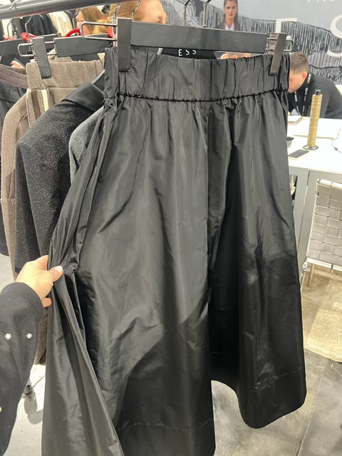 Black Nylon Skirt