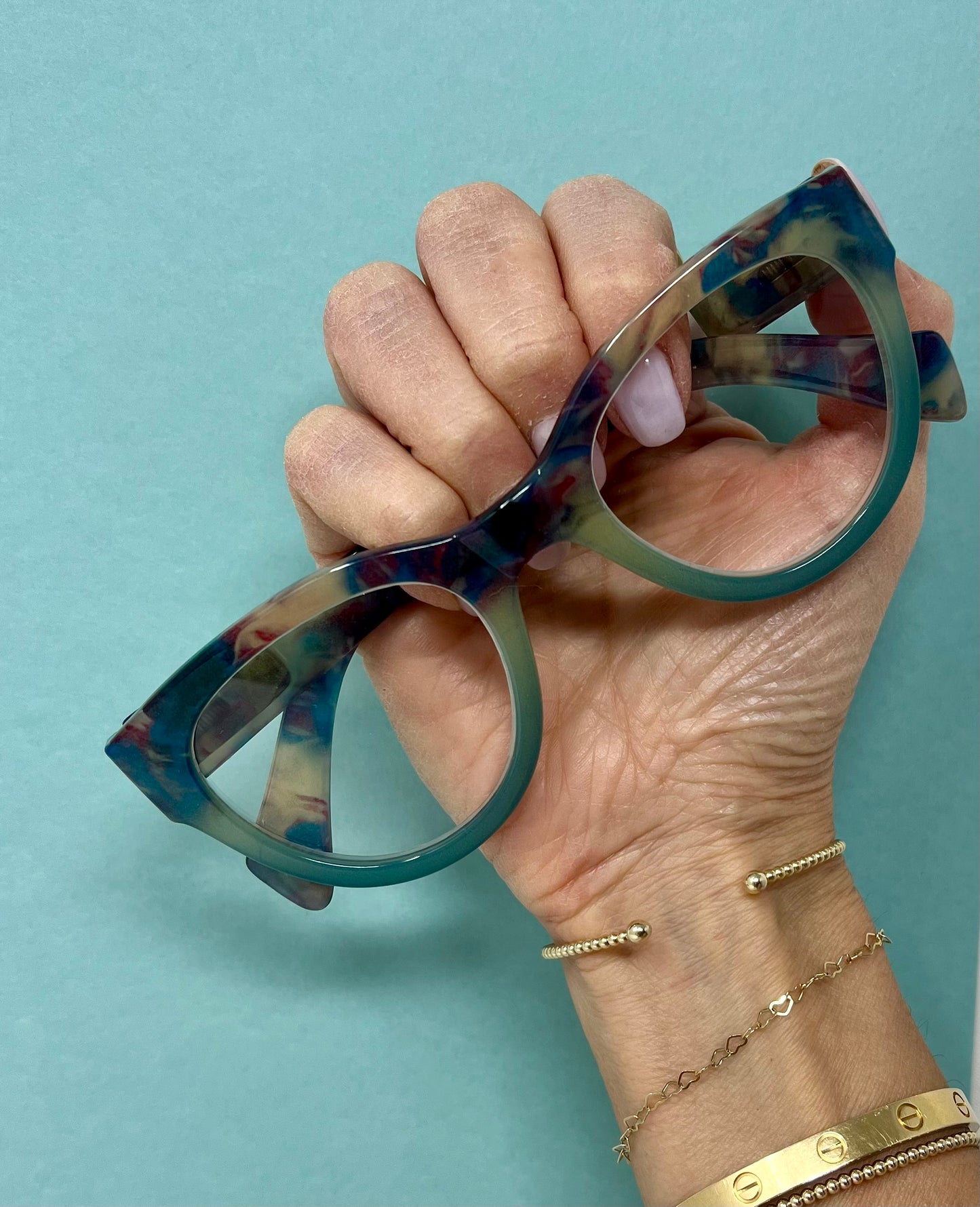 Tortoise & Aqua Readers