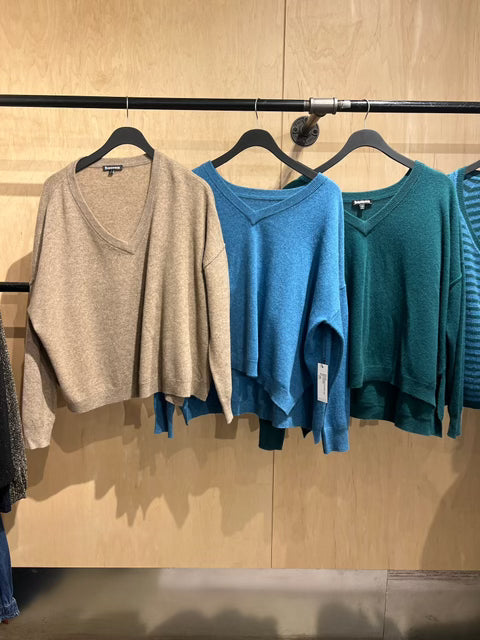 Boxy VNeck Sweater