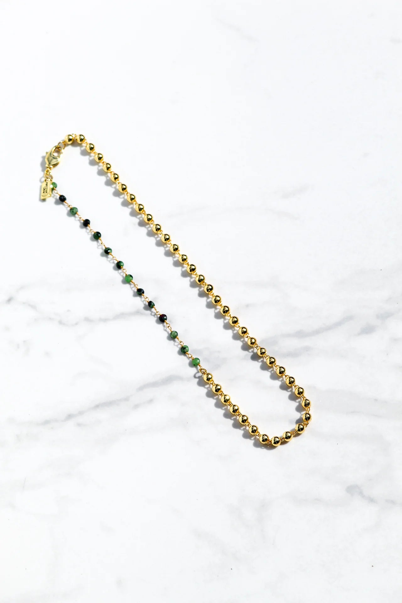 Lucia Necklace-Emerald