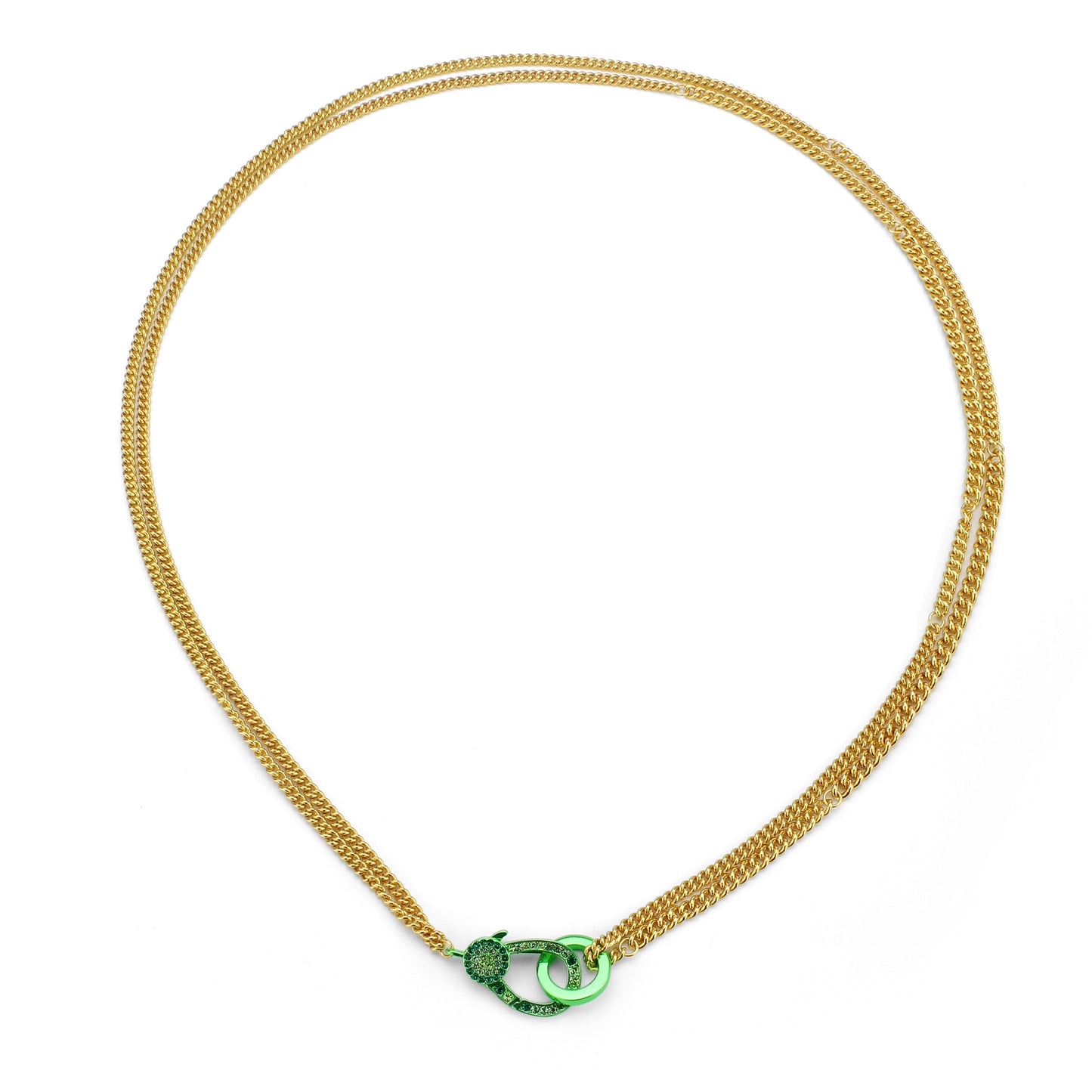 Hard Soft Chain Link Necklace
