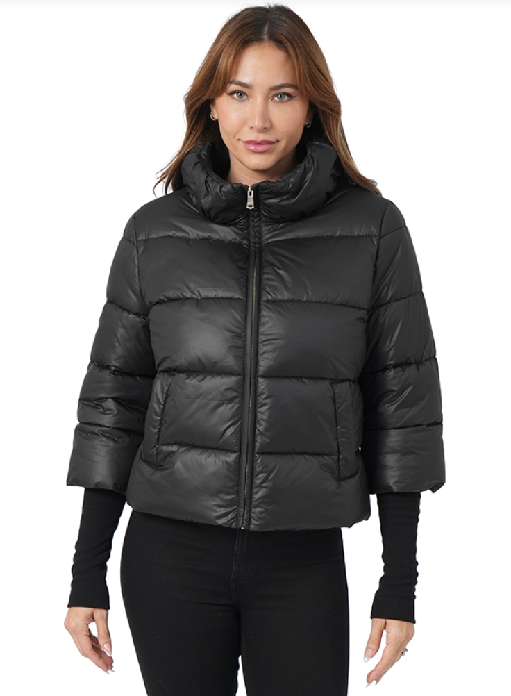 Black Puffer Coat