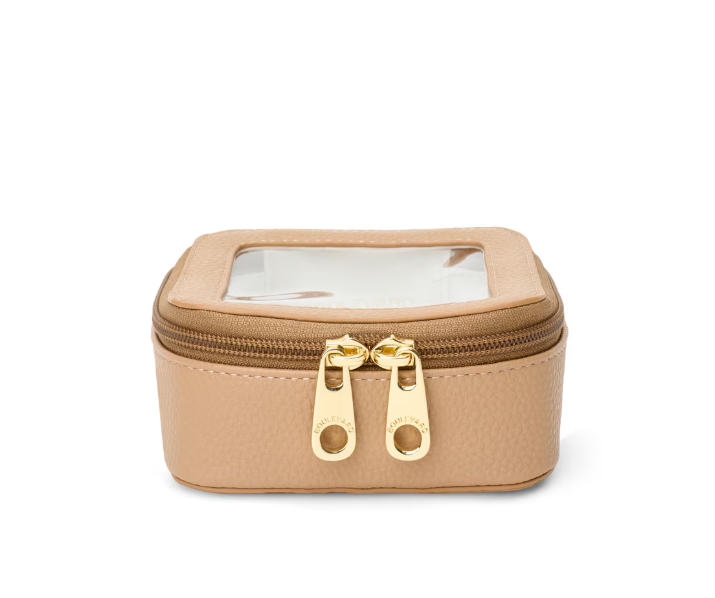 Blossom Medium Clear Case with Monogram - CALL TO SPECIAL ORDER