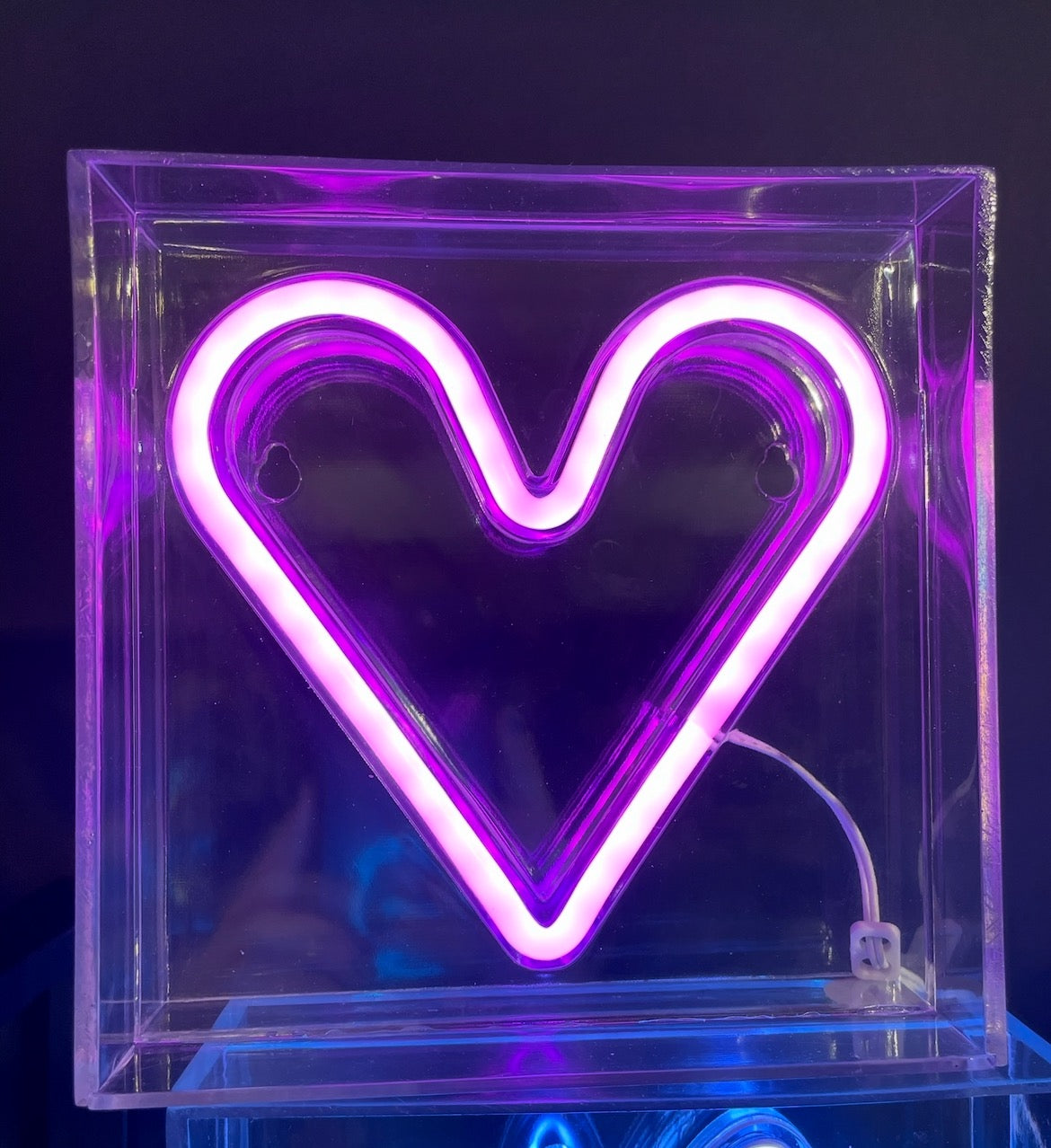 Neon Large Heart