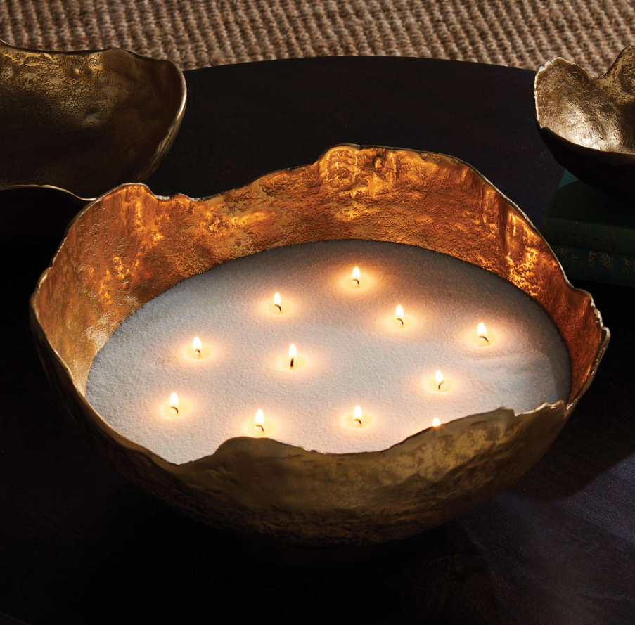 Large Roland Organic Decorative Bowl/Candle