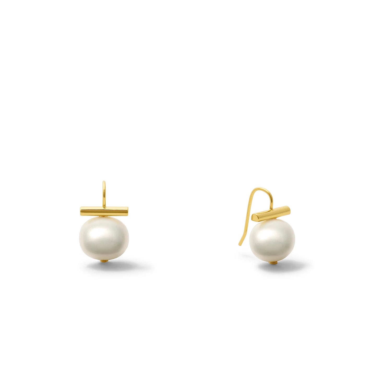 Baby Pebble Pearl Earrings