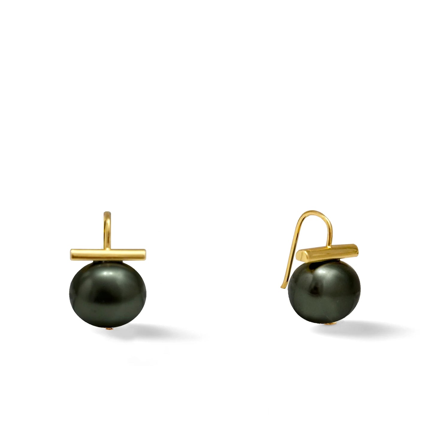 Medium Pebble Pearl Earrings