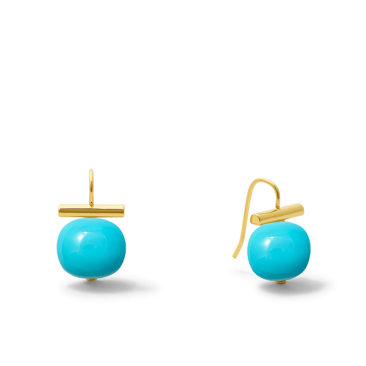 Medium Pebble Pearl Earrings