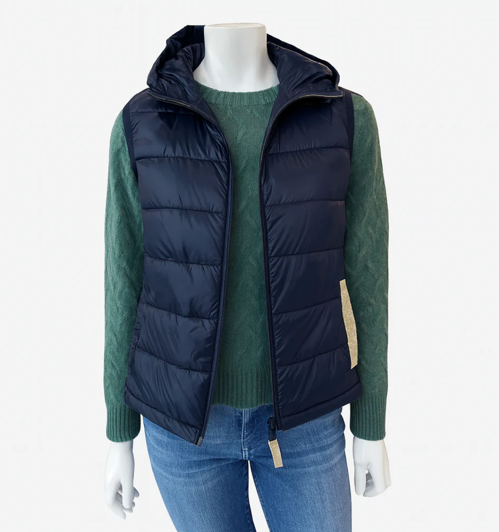 Navy/Gold Vespa Vest