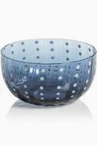 Portofino Blue Dot Bowl