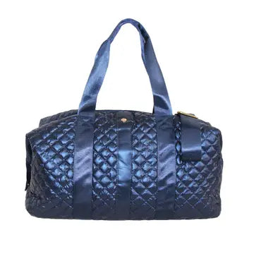 Diamond Weekender Travel Bag Pearl