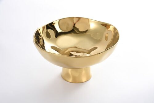 Gold Footed Bowl