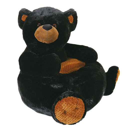 Black Bear Plush Chair