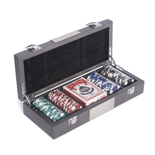 Bradford 100 Chip Poker Set Monogrammed- CALL TO SPECIAL ORDER ONLY