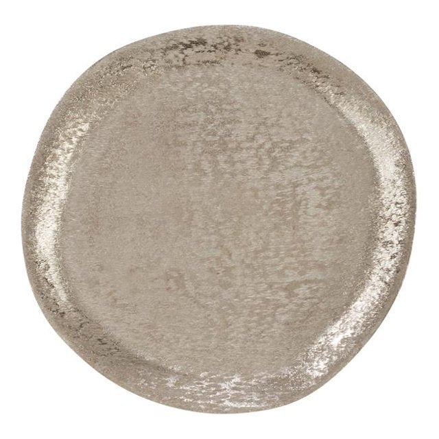 Gold Brushed Aluminum Chargers