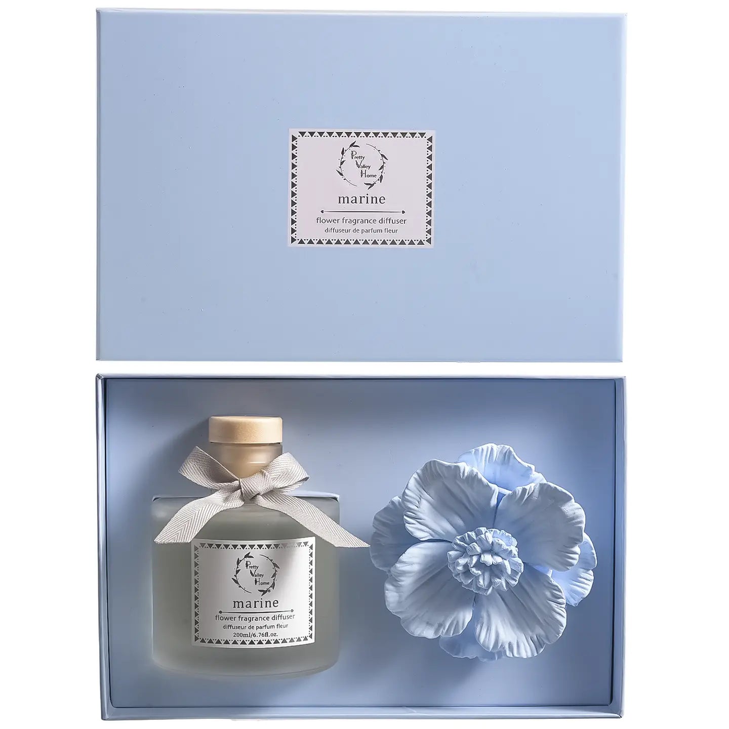 Diffuser Sets Gifts Ceramic Flower