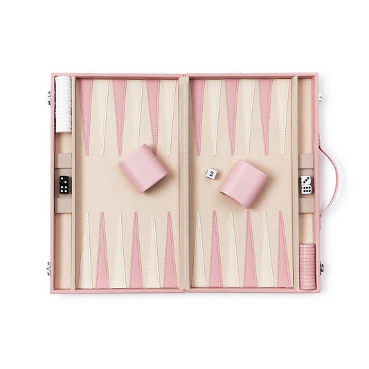 Pink Backgammon Set Game