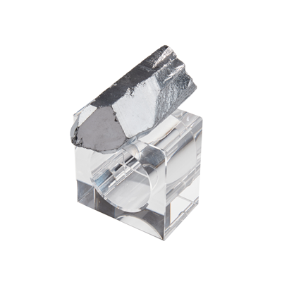 Silver Unicorn Quartz Napkin Rings