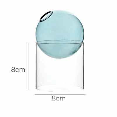 Creative Colorful Spherical Glass Vase