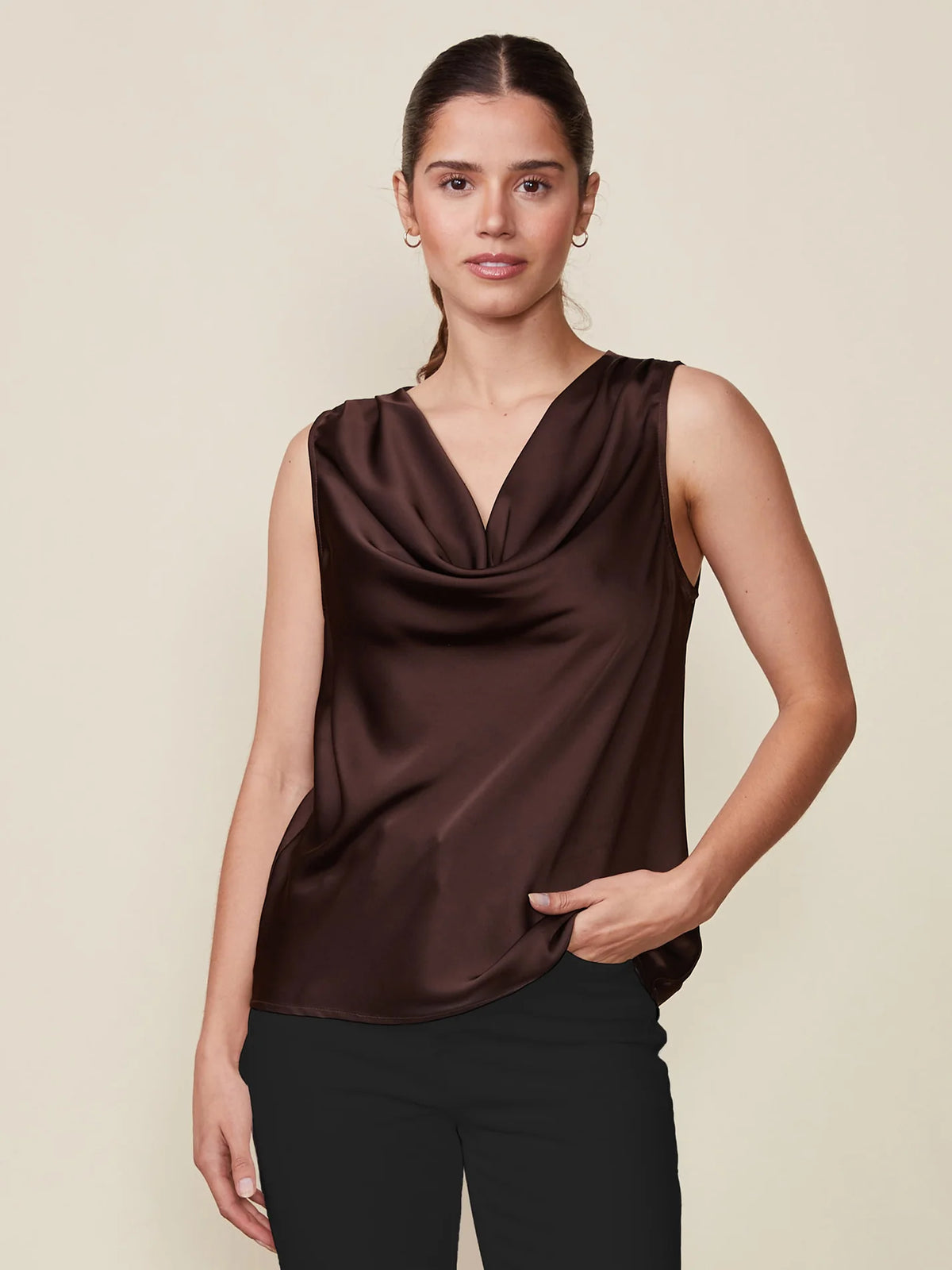 Shine on Satin Cowl