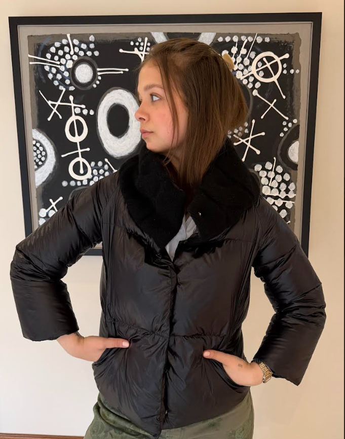 Vail Black Shine Puffer