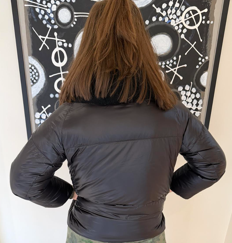 Vail Black Shine Puffer