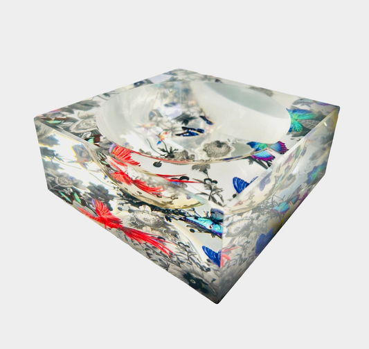 Acrylic bowl, Natures Nest