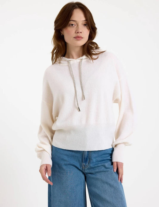 CREAM HILARY HOODIE