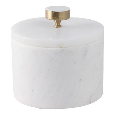 6" Vero Samll Alabaster andMarble Box