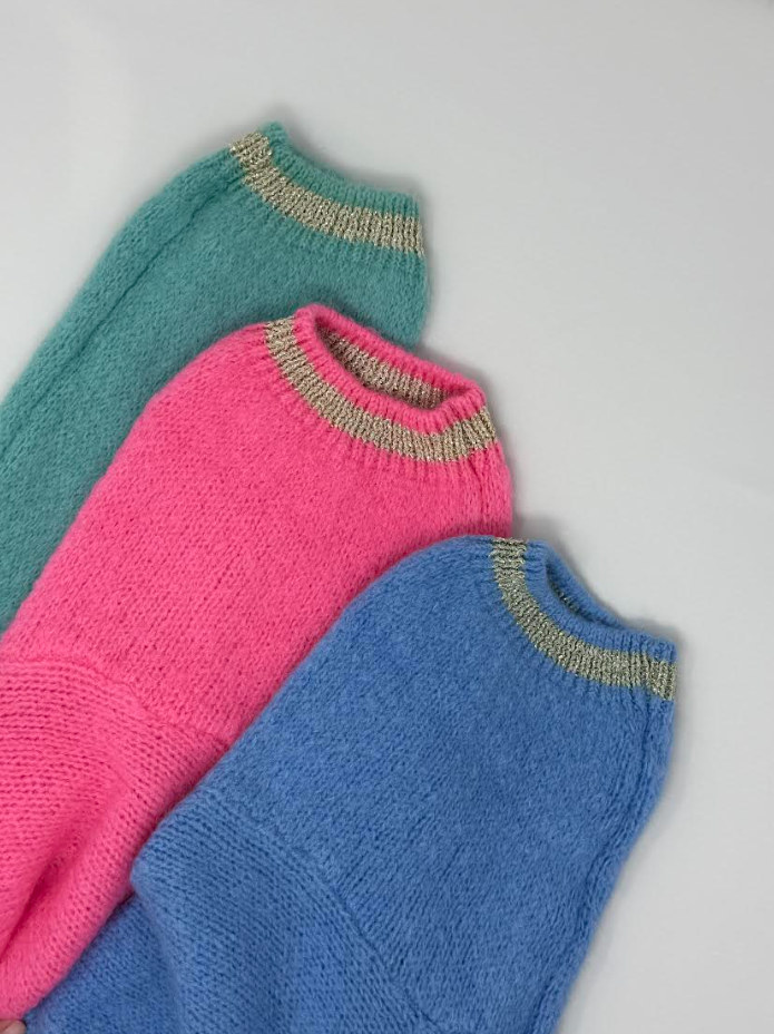 Short Sleeve Mohair Cardigan