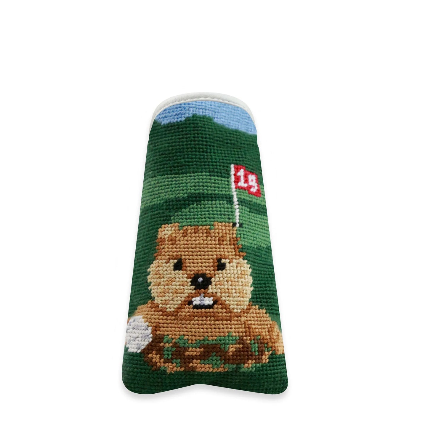 Needlepoint Putter Golf Cover - CALL TO SPECIAL ORDER