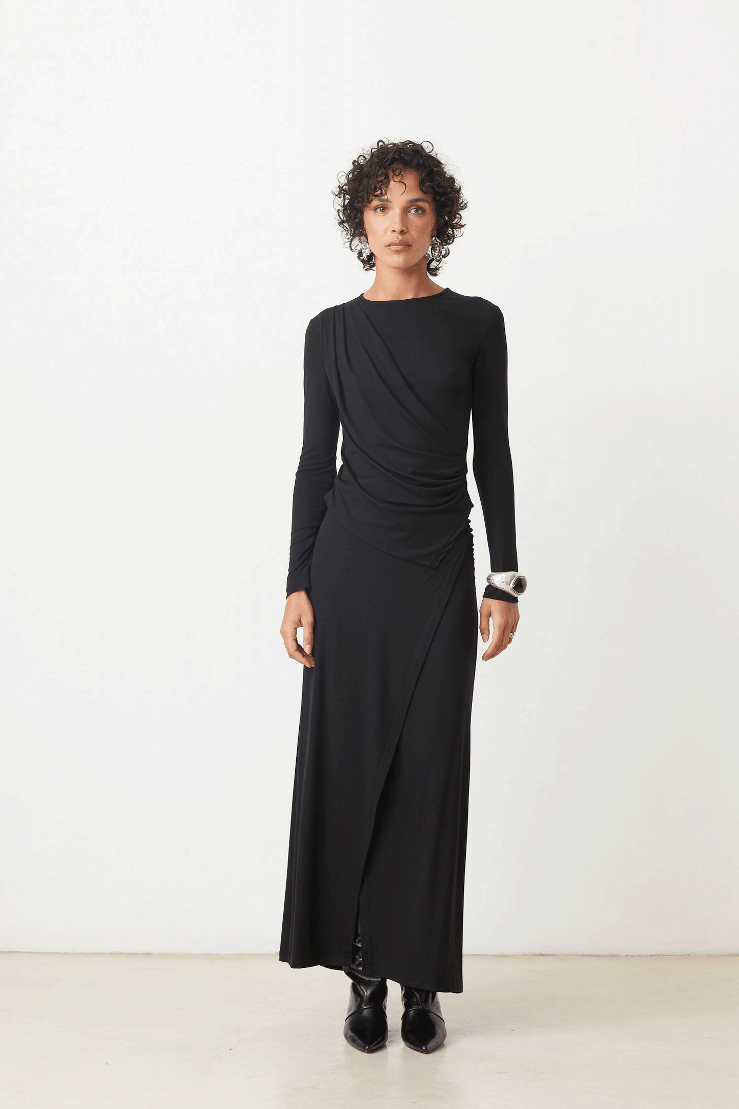 Fizz Black T-Shirt Skirt