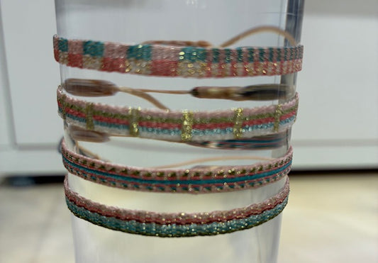 MT80 - Lurex Bracelet Set - Wide