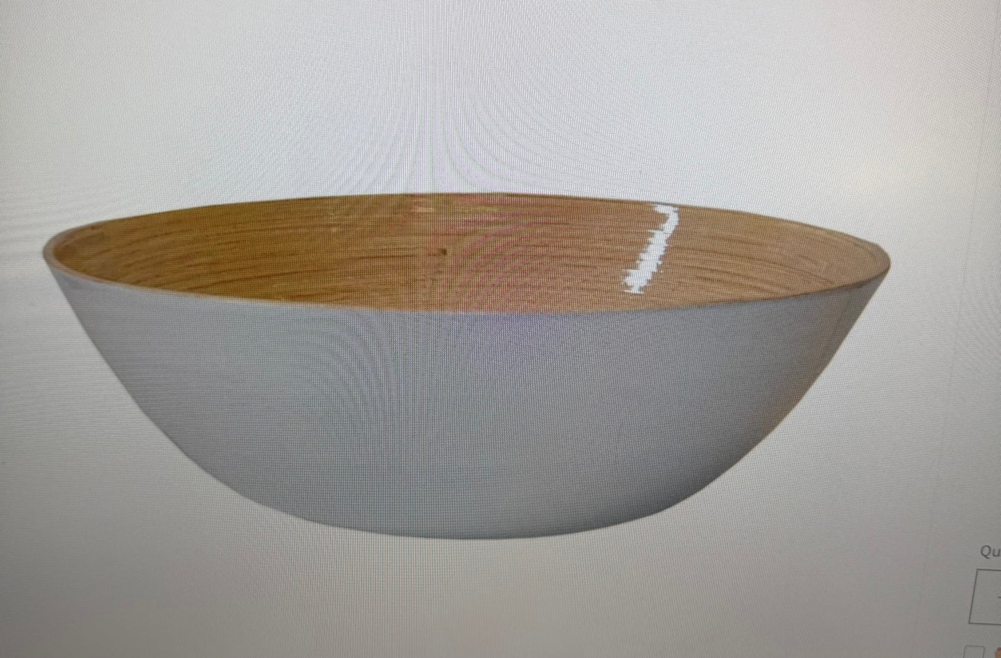 Bamboo Party Bowl