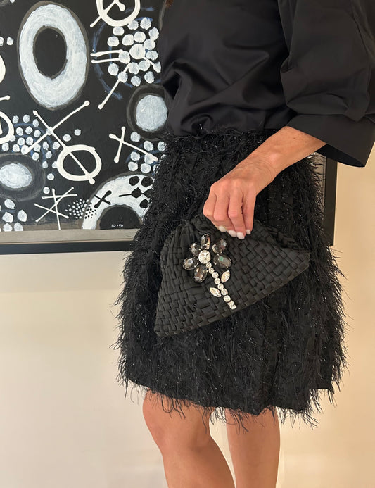Crystal Petal Mini Game Handbag