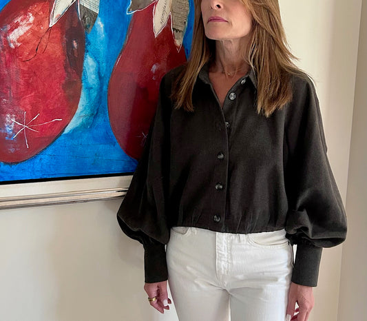 Gray Hi-Lo Shirt