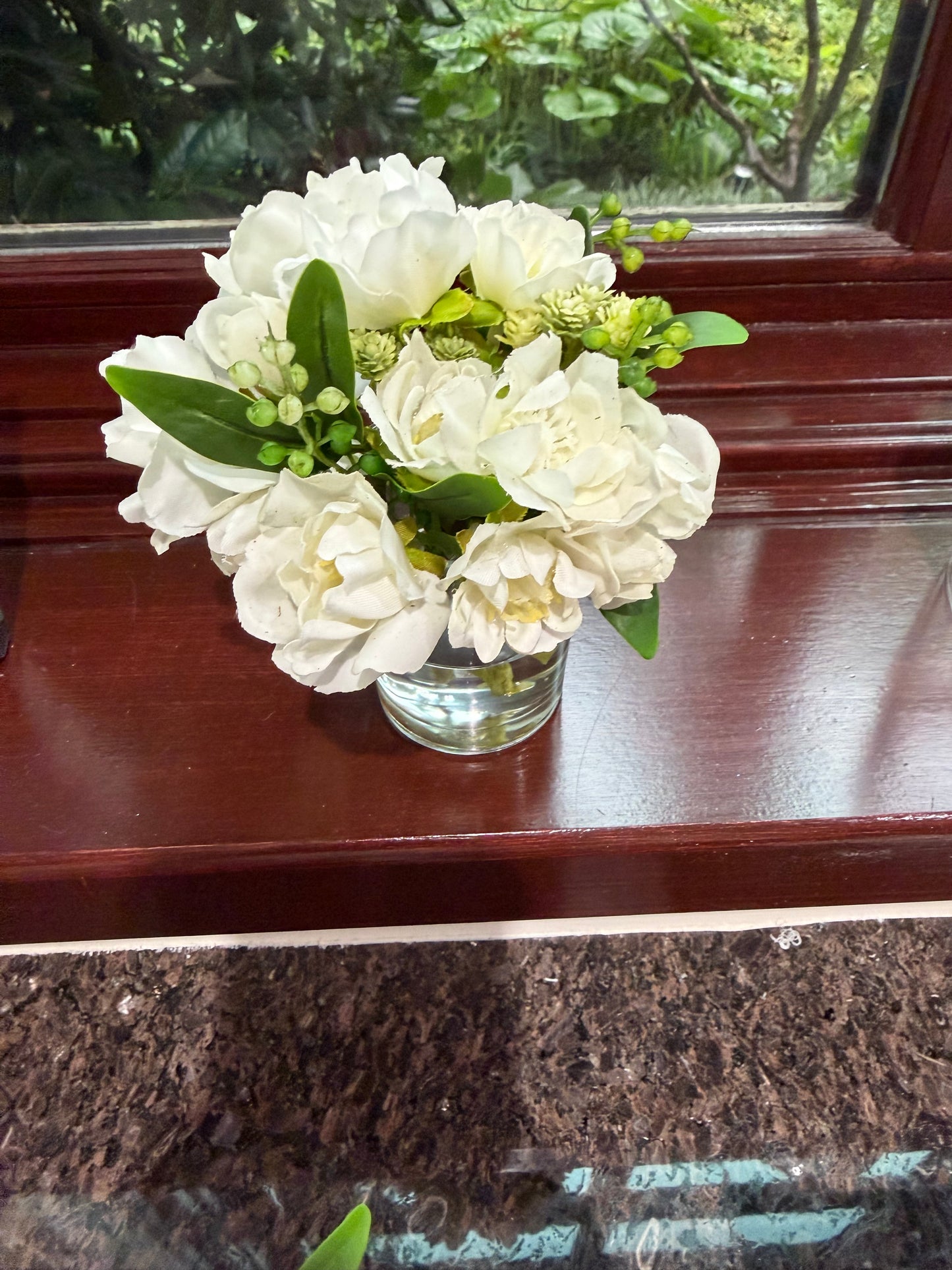 2" Round flower