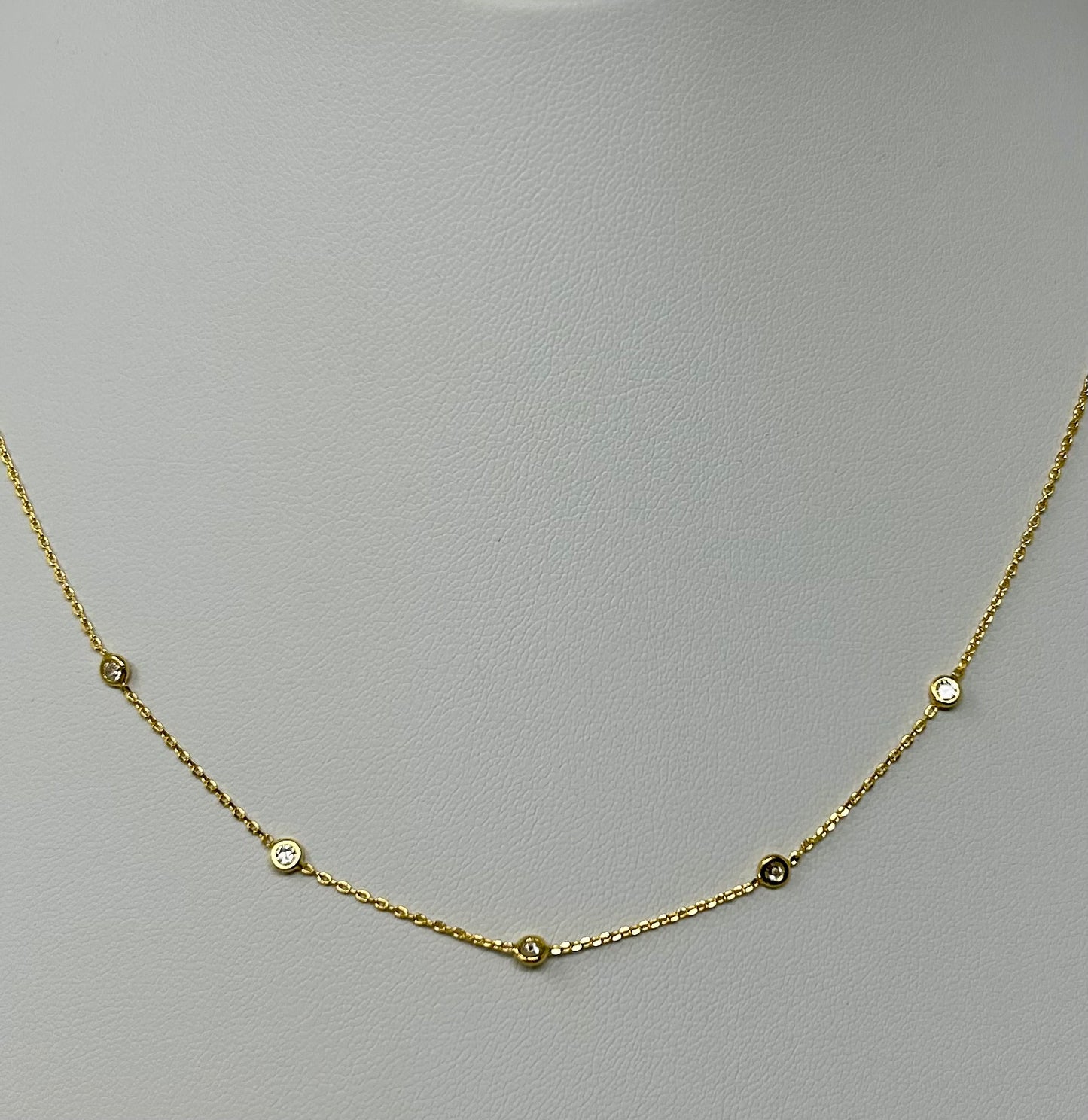 5 Crystal Necklace