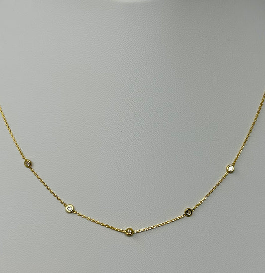 5 Crystal Necklace