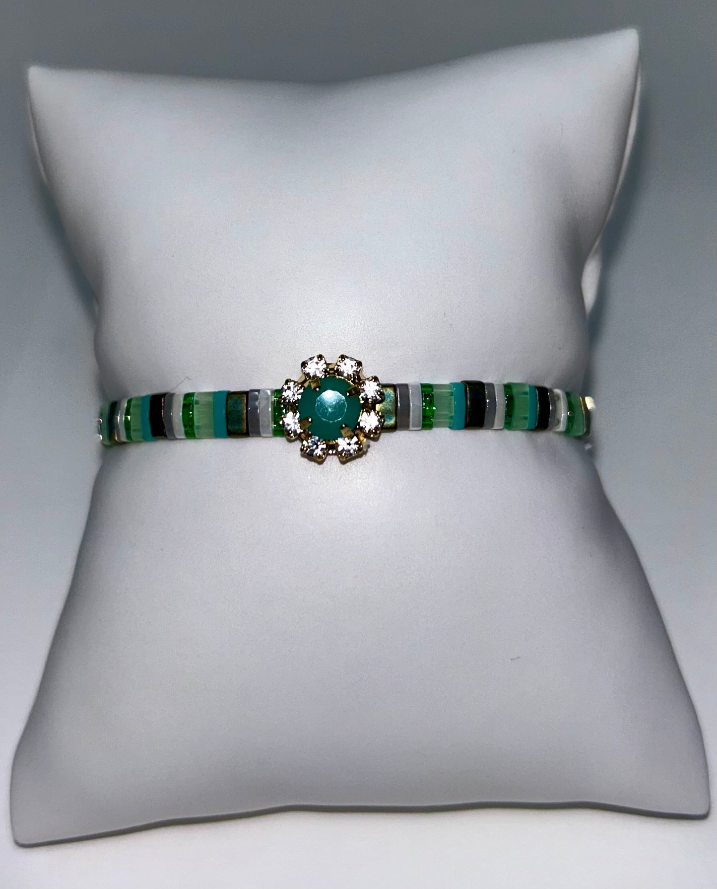 White Mint Mix Bracelet
